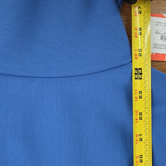 SPORTS ILLUSTRATED WOMEN'S PLUS SIZE BLUE ZIPPERED HOODED JACKET SIZE XXL - Picture 9 of 13